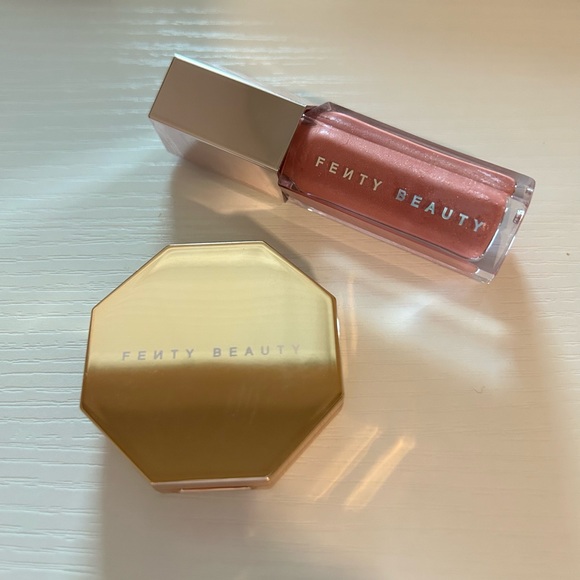 Fenty Fussy Lip Gloss and Bronzer Bundle - Picture 1 of 3